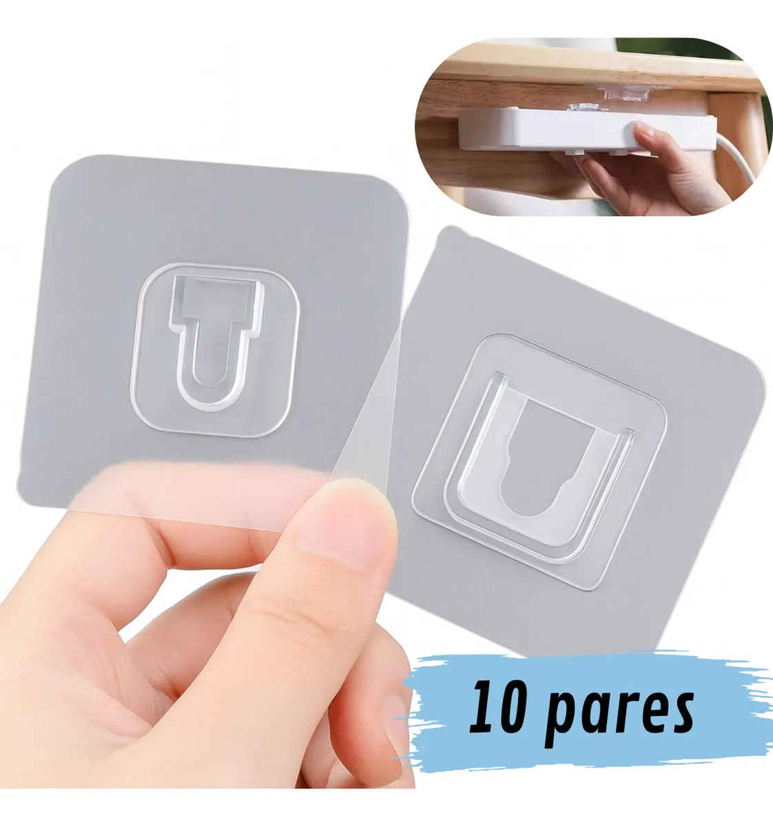 Ganchos Adesivos Resistentes
