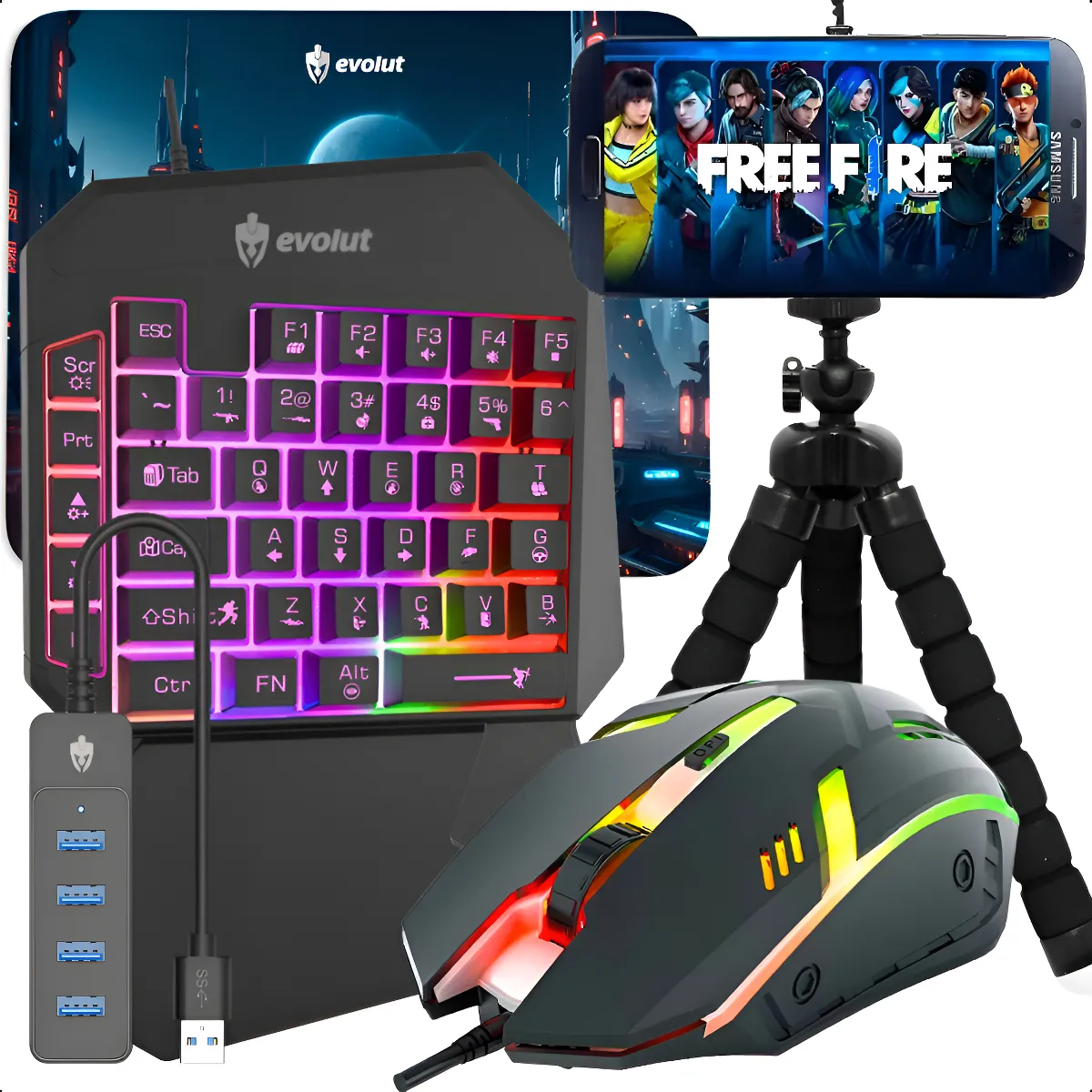 Kit Gamer Mobilador Celular