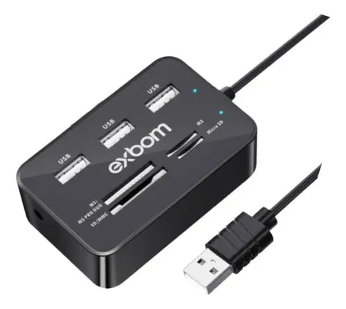 Leitor de Cartão SD / MicroSD USB