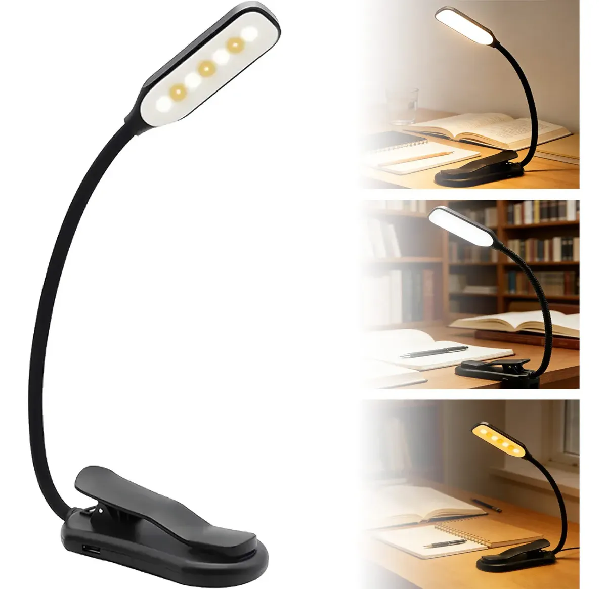 Luz de Leitura LED Clip