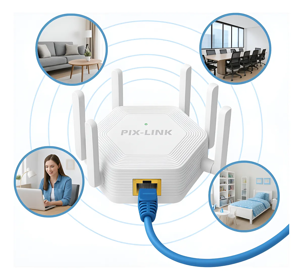 Repetidor Wi-Fi Compacto